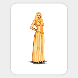 Veronica Lake Sticker